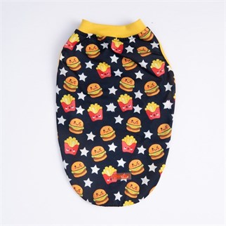 PawStar 25808 Star Hamburger  T-Shirt Küçük Irk