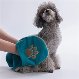 PawStar 26041 Turkuaz Evcil Hayvan Kurulama Havlusu