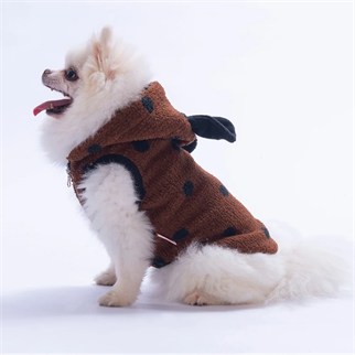 PawStar 26103 Kahverengi Tahoe Plush Yelek