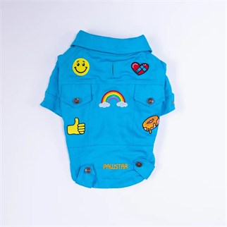 PawStar 26202- Turkuaz Cancun Pop Ceket
