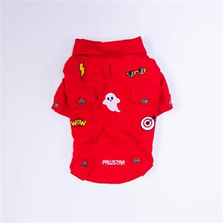 PawStar 26203-Kırmızı Cancun Pop Ceket