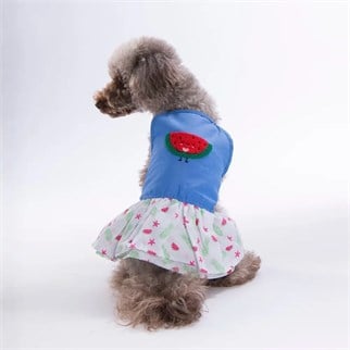 PawStar 26313 Ruby Slice Denim Elbise