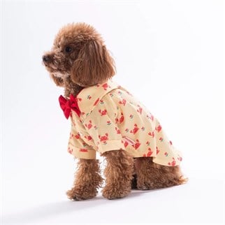 PawStar 26403 Coral Charm Desenli Gömlek