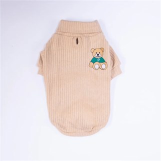 PawStar 26703-Bej Teddy Wood Sweat