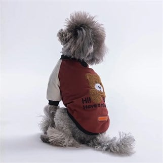 PawStar 26714 - Kahverengi Baby Teddy Sweat