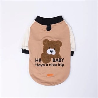 PawStar 26716 - Bej Baby Teddy Sweat