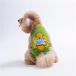 PawStar 26806 Yeşil Small Things Tişört