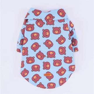 PawStar Bear Desenli Gömlek