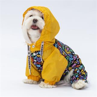 PawStar Ferrara Overalls Raincoat Small and Medium Breeds
