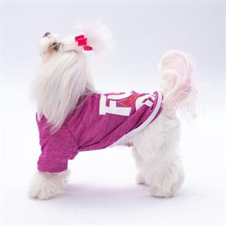 PawStar Fuşya Fun Day Küçük Irk Sweat