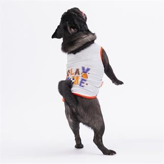 PawStar Gri Sporty T-Shirt