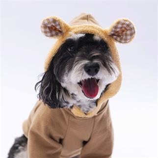 PawStar Grizzly Kapşonlu Sweat Küçük ve Orta Irk