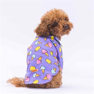 PawStar Ice Cream Desenli Gömlek