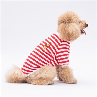 PawStar Kırmızı Winnie Küçük Irk Sweat