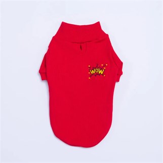 PawStar Kırmızı Wow Kaşkorse Sweat