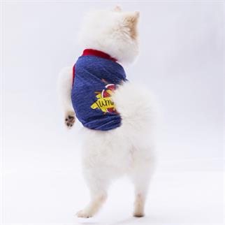 PawStar Lacivert Summer Time T-Shirt