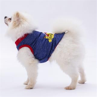 PawStar Lacivert Summer Time T-Shirt