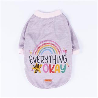 PawStar Lila Everything Will Be Okay Küçük Irk Sweat