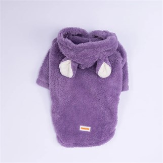 PawStar Lila Lucca Teddy Hoodie Küçük ve Orta Irk