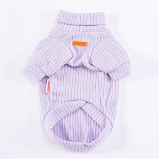 PawStar Lila Turtleneck Küçük ve Orta Irk Sweat