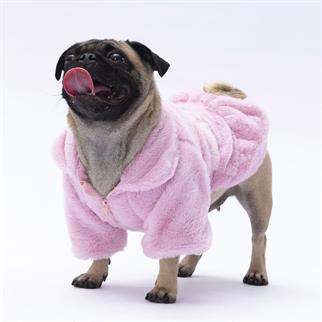 PawStar Pembe Paris Ceket Küçük ve Orta Irk Ceket