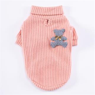 PawStar Pudra Turleneck Sweat Küçük ve Orta Irk Tulum