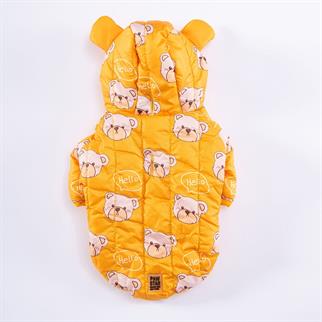 PawStar Sarı Teddy Puff Yağmurluk Küçük ve Orta Irk