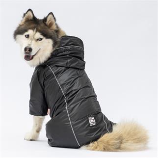 PawStar Siyah Muson Büyük Irk Yağmurluk