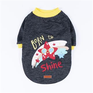 PawStar Siyah Shine Küçük Irk Sweat