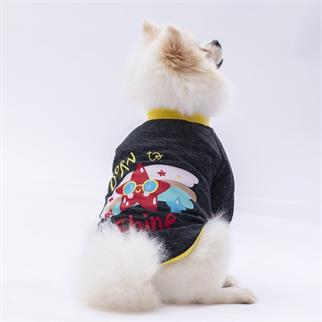 PawStar Siyah Shine Küçük Irk Sweat