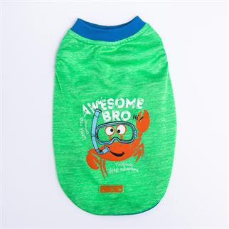 PawStar Yeşil Crab T-Shirt