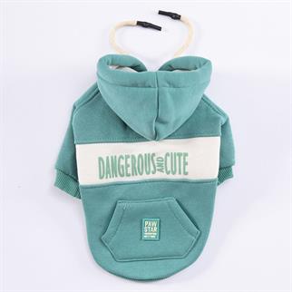 PawStar Yeşil Cute Hoodie Küçük ve Orta Irk