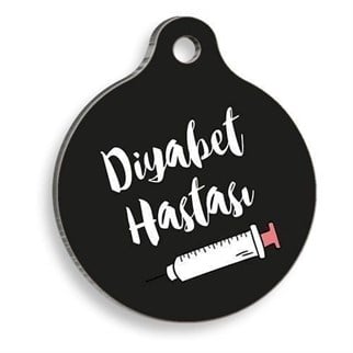 PetTagArt QR-LD00069-M QR Tag Smart ID Akıllı Kimlik