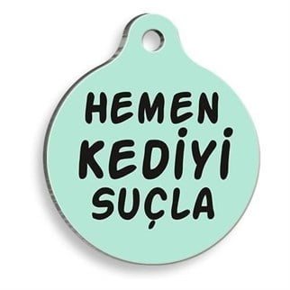 PetTagArt QR-RSY-155-M QR Tag Smart ID Akıllı Kimlik