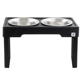 PetZone OurPets Barking Bistro Ayarlanabilir Yükseklikli 2 x 1.75 lt Mama ve Su Kabı