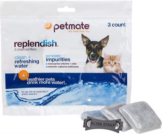 Petmate Replendish Hazneli Su Kabı Kömür Filtresi (3 adet)