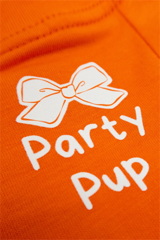 Asky&Erd Barkday Club Köpek Tshirt Turuncu