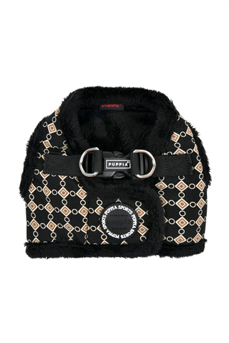 Puppia Jace Vest Köpek Göğüs Tasması - Siyah