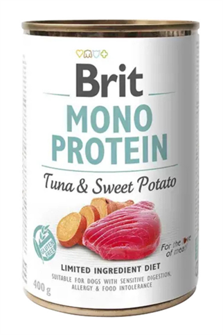 Brit Care BRIT MONO PROTEIN Ton Balığı ve Tatlı Patates Yetişkin Köpek Yaş Mama 