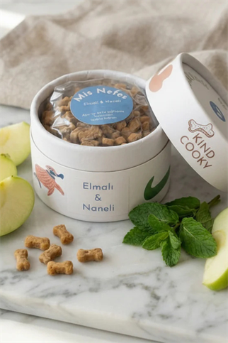 Kind Cooky Elmalı&Naneli Kurabiye Köpek Ödülü 130gr