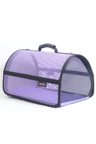 Migno Flybag Voyager Fileli Model Kedi Köpek Taşıma Çantaları - Mor