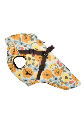 Puppia Alyssa Kışlık Köpek Tulumu - Kahverengi