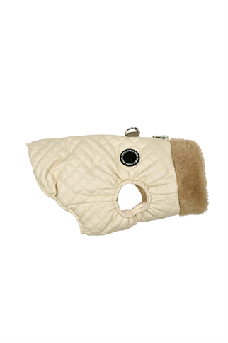 Puppia Dia Quilted Vest Jumper Köpek Tulumu - Bej