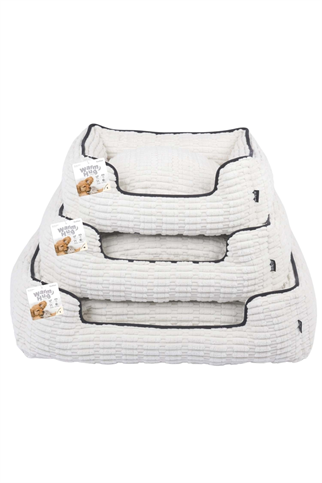 M-PETS WARM HUG YATAK WHİTE Köpek Yatağı Beyaz
