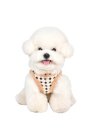 Puppia Jace Vest Köpek Göğüs Tasması - Bej