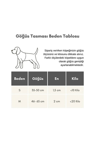 Fluffy Buddies Indigo H tipi Göğüs Tasması Medium 