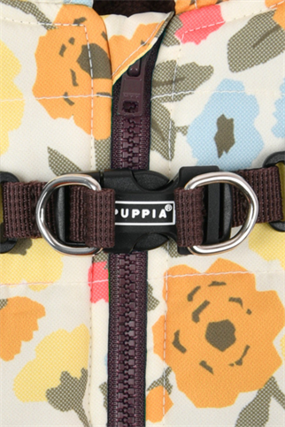 Puppia Alyssa Kışlık Köpek Tulumu - Kahverengi