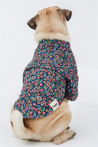 Hypet Fashion Abstarct Flowers Köpek Gömleği