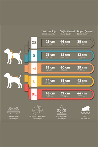 Godoist Köpek Yağmurluk - Raincoat Series - Marji