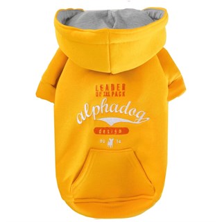 Alphadog Design Leader Köpek Sweatshirt Sarı